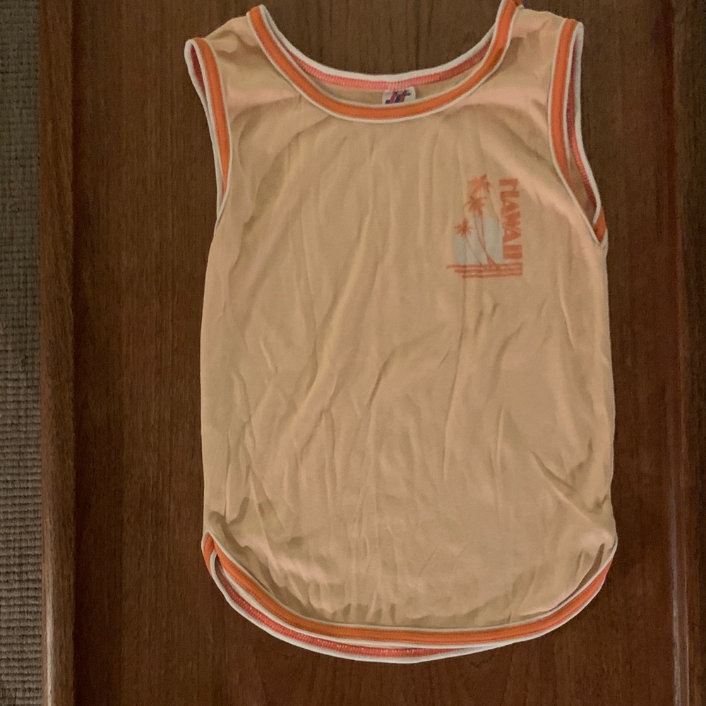 Hawaii Sleeveless Tank Top